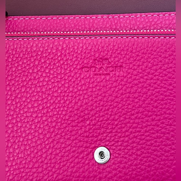 Coach Crossbody Style #CM851 Pink with rivets RVTS FOVER CLT XBDY New - Picture 9 of 12